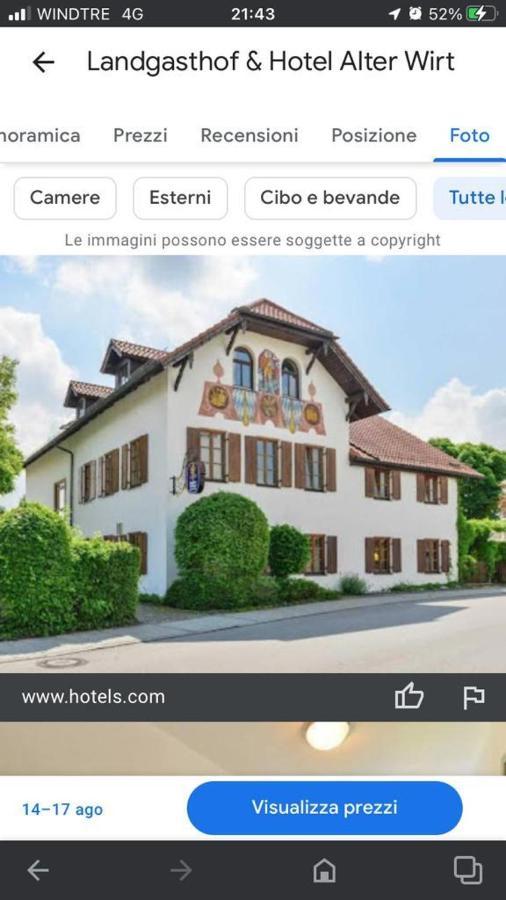 Hotel Ristorante Da Franco ゼーフェルト エクステリア 写真